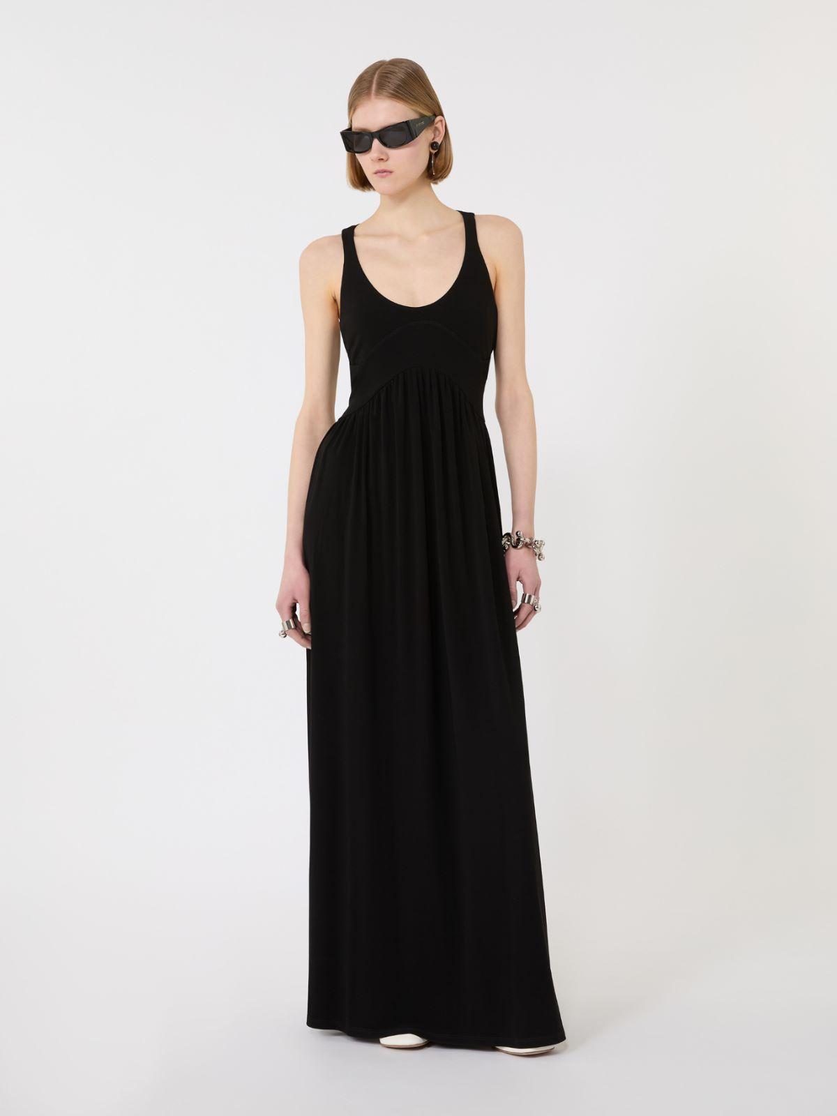 Long crepe jersey dress by MAX MARA