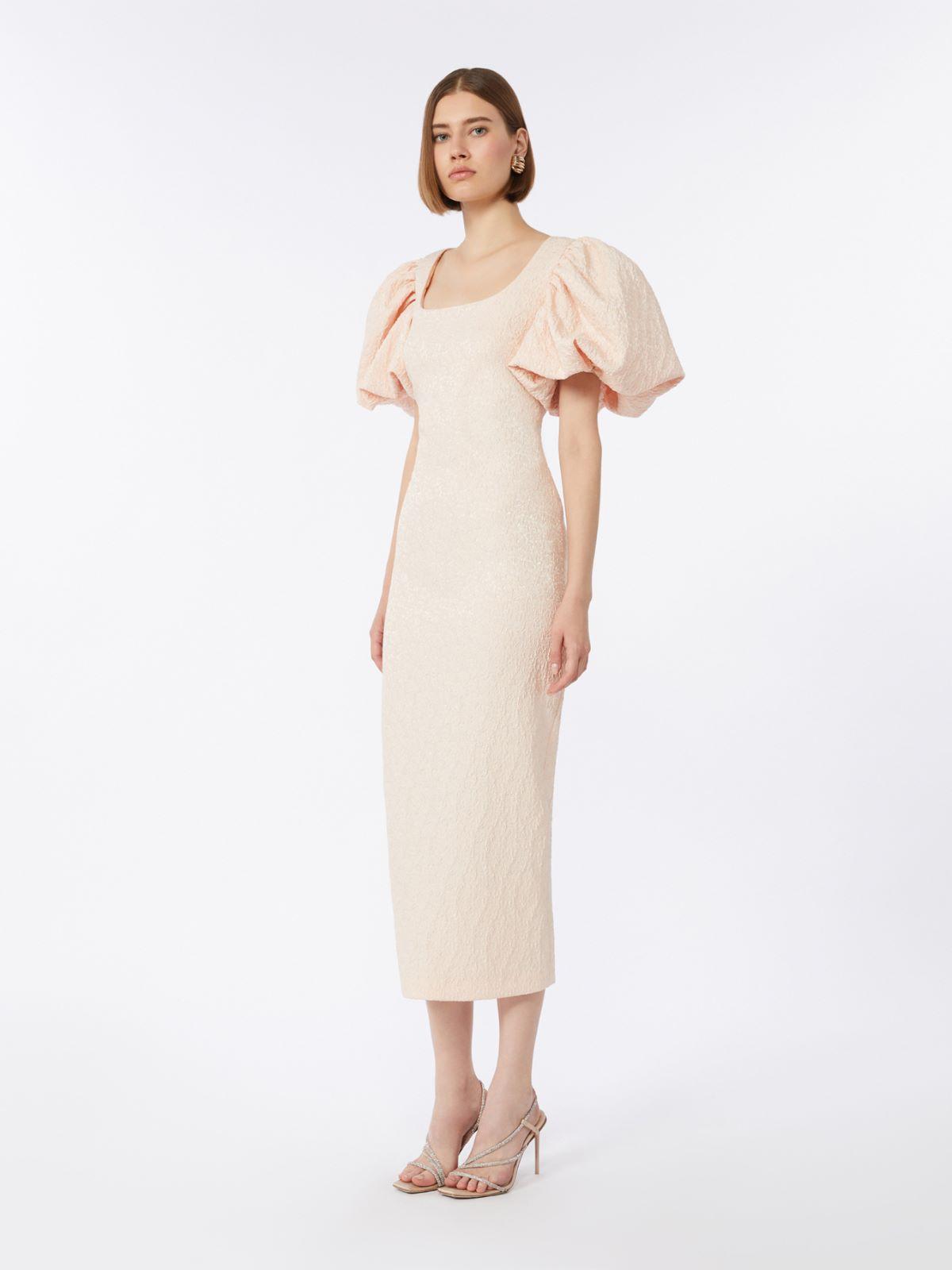 Long jacquard cloque dress by MAX MARA