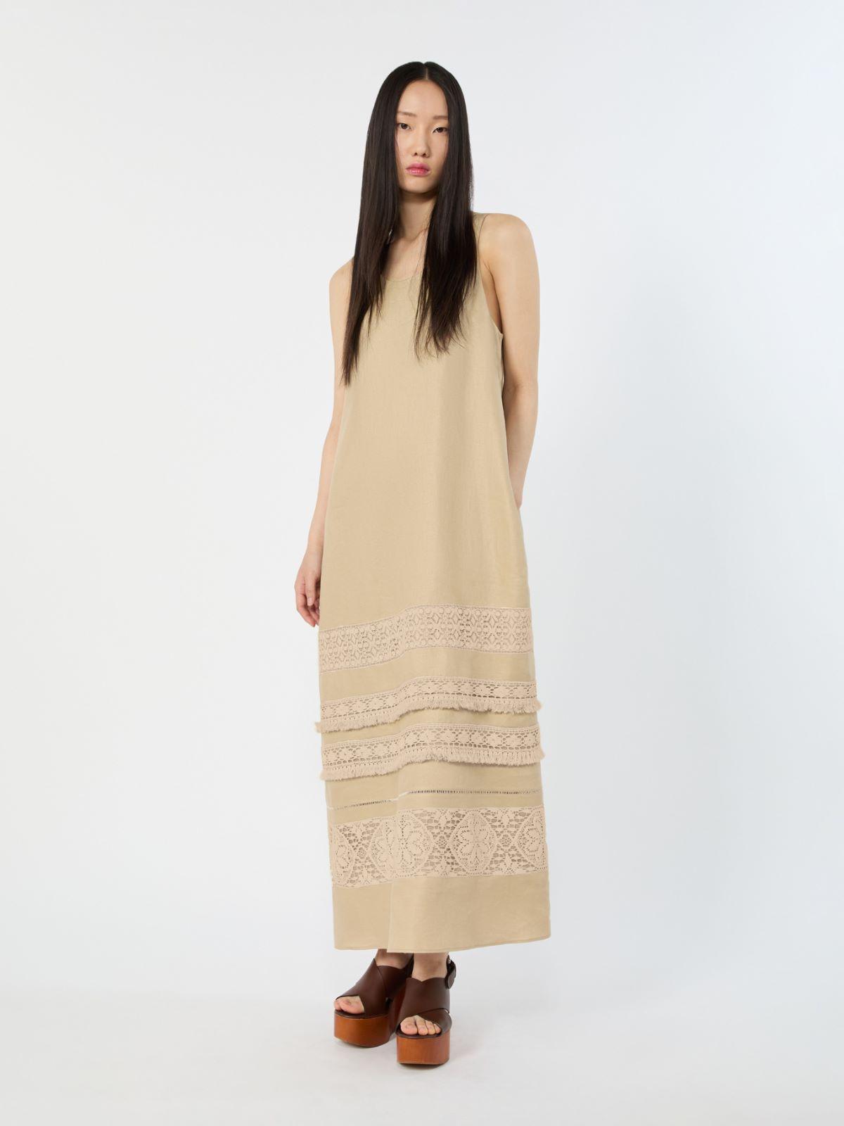 Long linen dress by MAX MARA