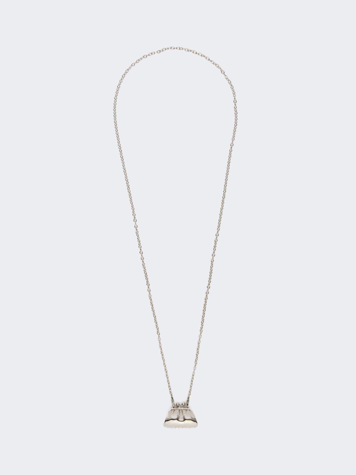 Long necklace with large Pasticcino Bag charm by MAX MARA