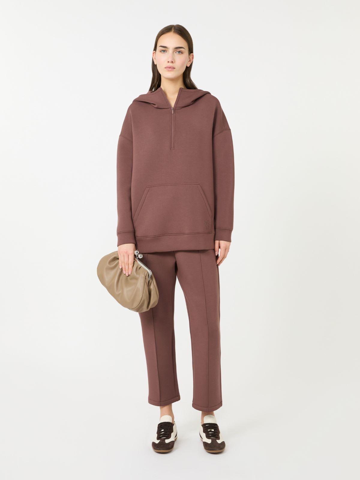 Long scuba jersey sweatshirt by MAX MARA