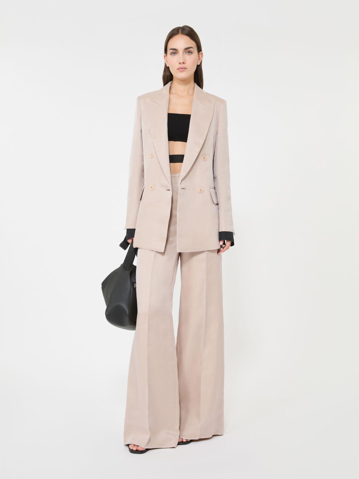 Long silk trousers by MAX MARA