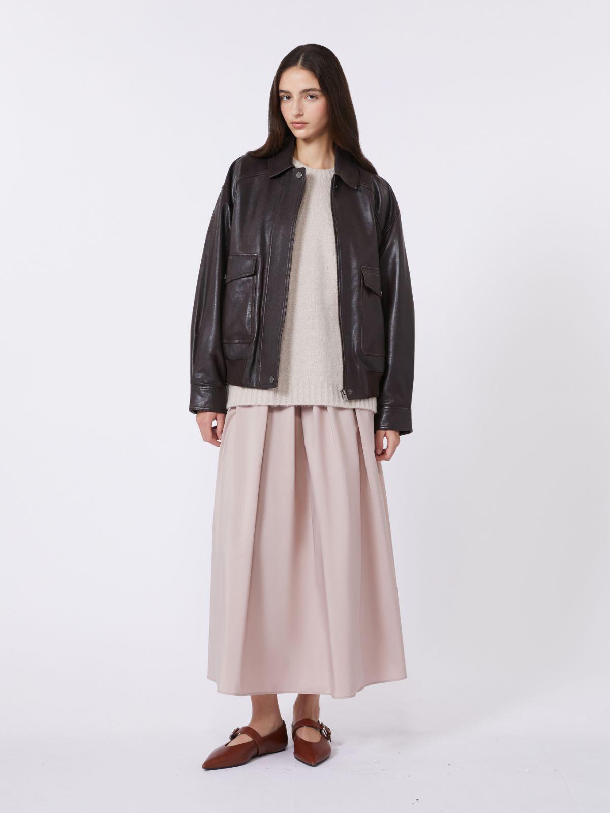 Long taffeta skirt by MAX MARA