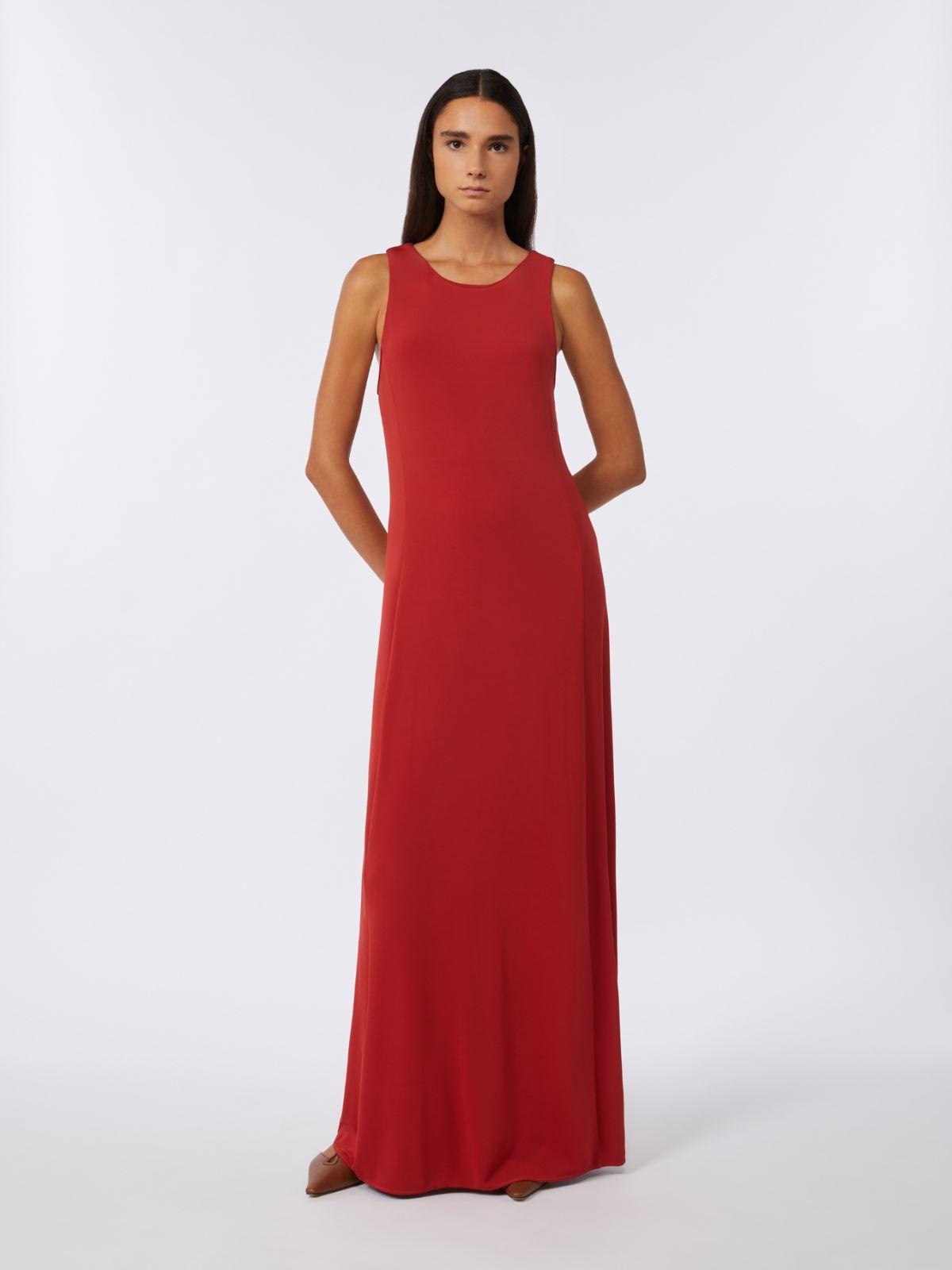 Long, viscose jersey dress by MAX MARA