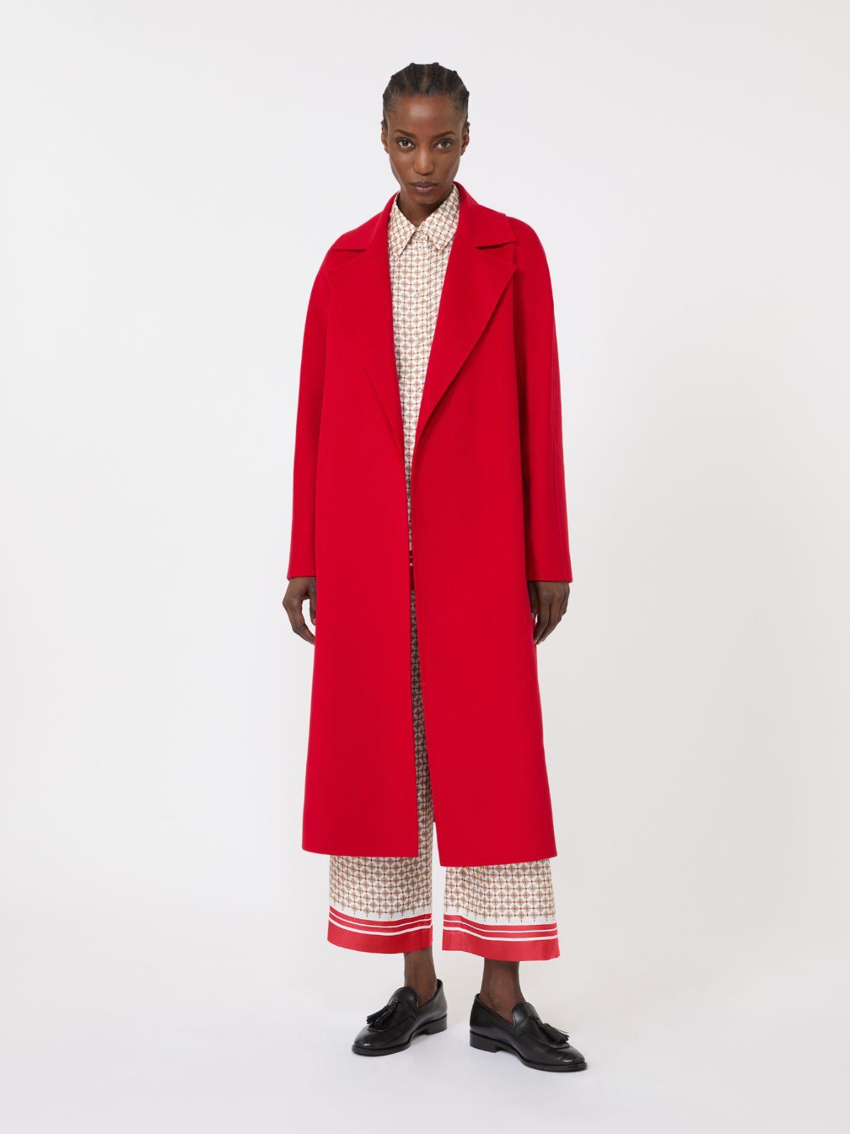 Long wool, cashmere and silk coat by MAX MARA