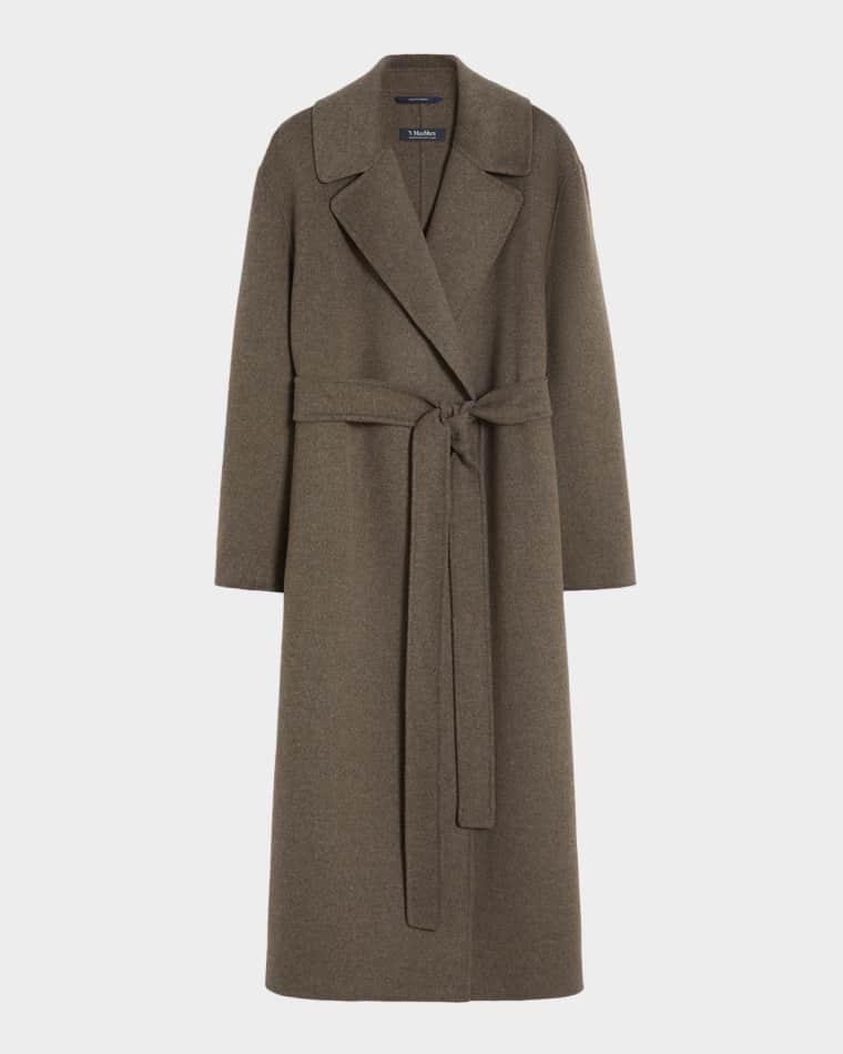 Luna Wool Long Wrap Coat by MAX MARA