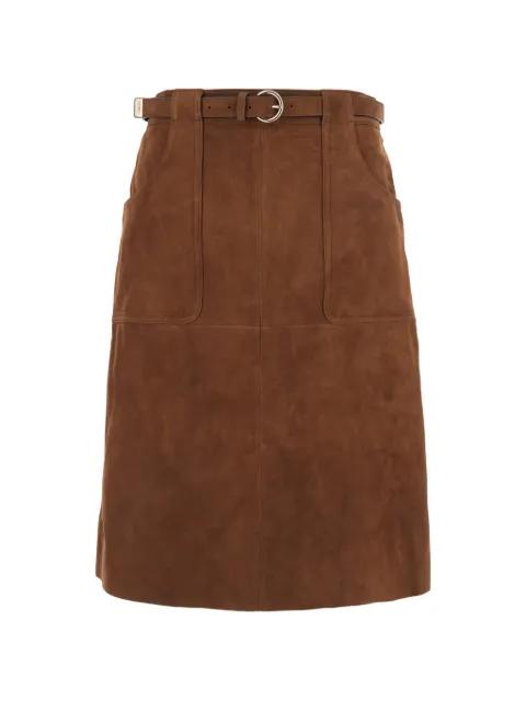 MSTTENNIS belted midi skirt by MAX MARA