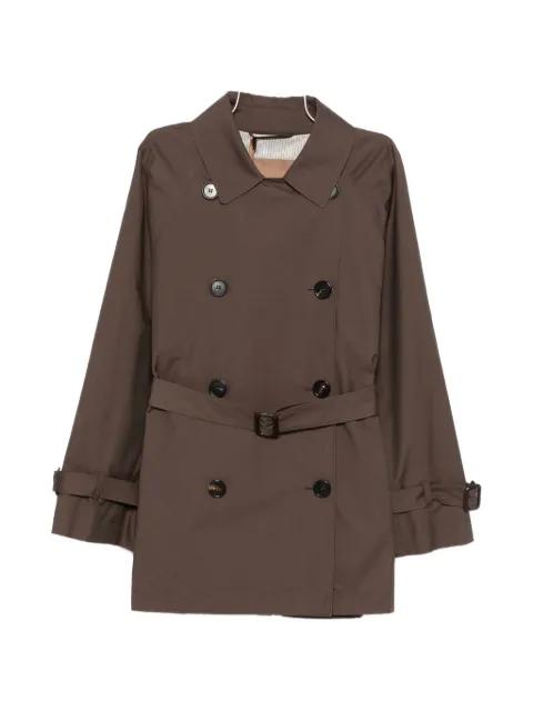 MTCCALLE buttoned belted coat by MAX MARA