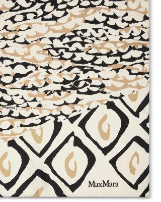 MXACARRE90W1 Printed Silk Scarf by MAX MARA