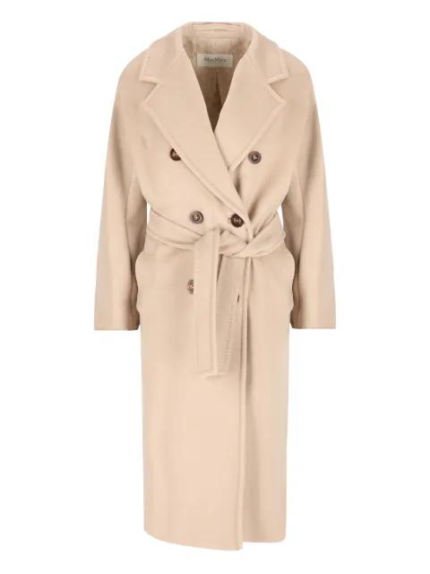 Madame 101801 double-breasted belted coat by MAX MARA
