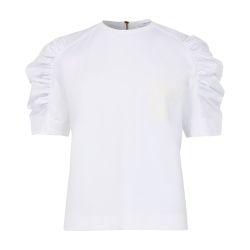 Mantide cotton poplin ballon sleeves shirt by MAX MARA