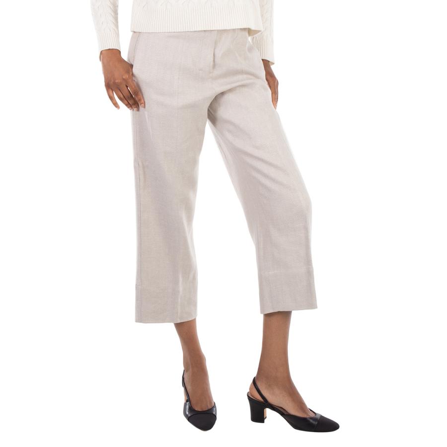 Max Mara Avoriaz Oversize Stretch Cotton Trousers by MAX MARA