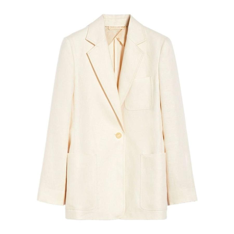 Max Mara Boemia Linen Suiting Blazer by MAX MARA