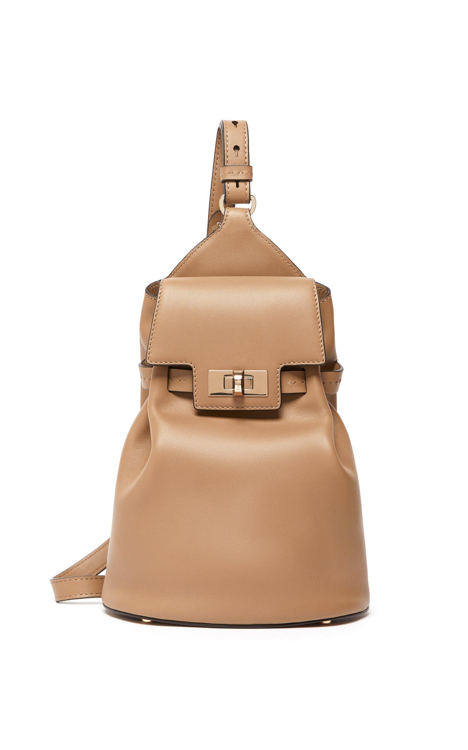 Max Mara Calfskin One-Shoulder Margaux Backpack - Moda Operandi by MAX MARA