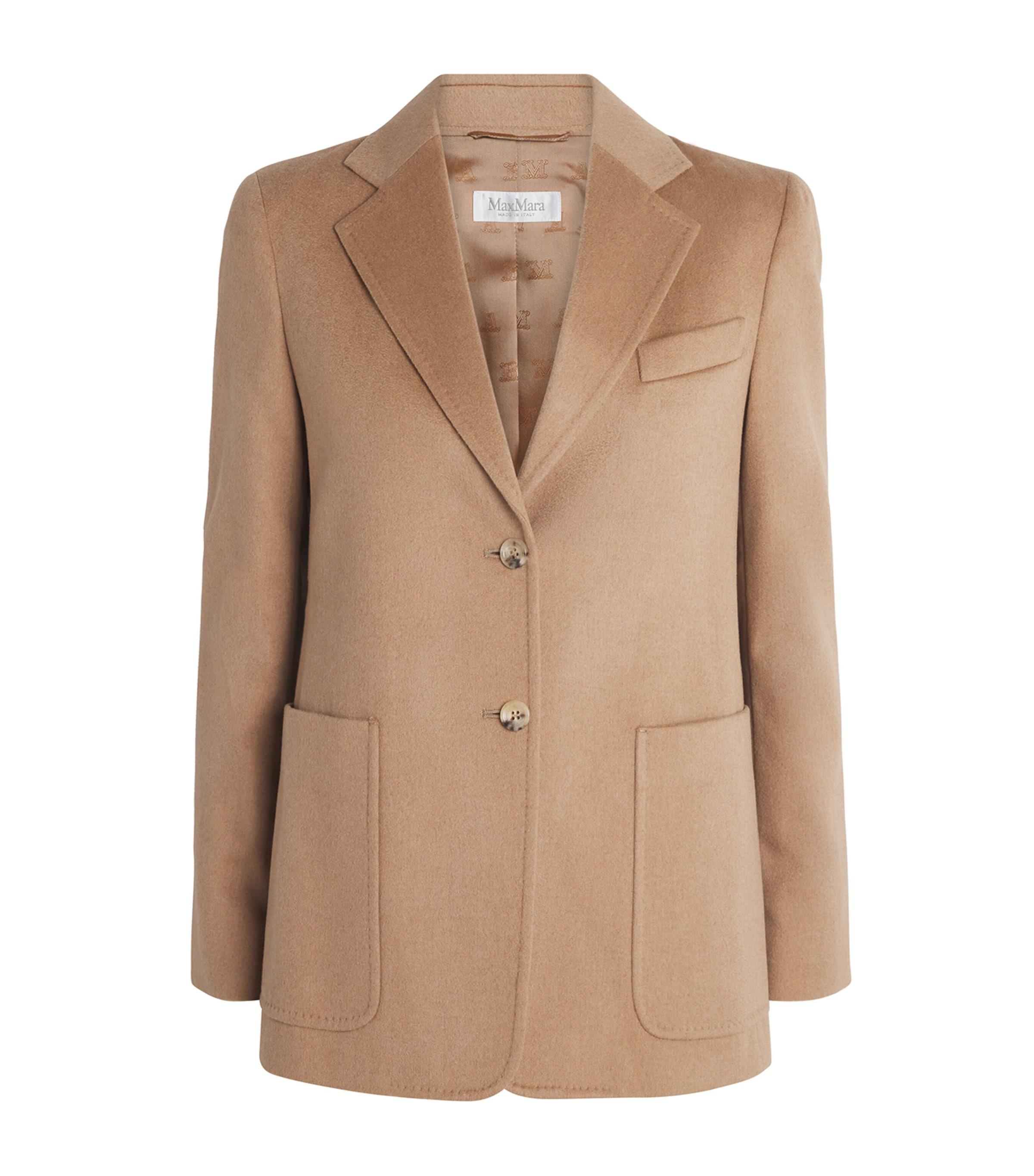 Max Mara Camel Hair Blazer by MAX MARA