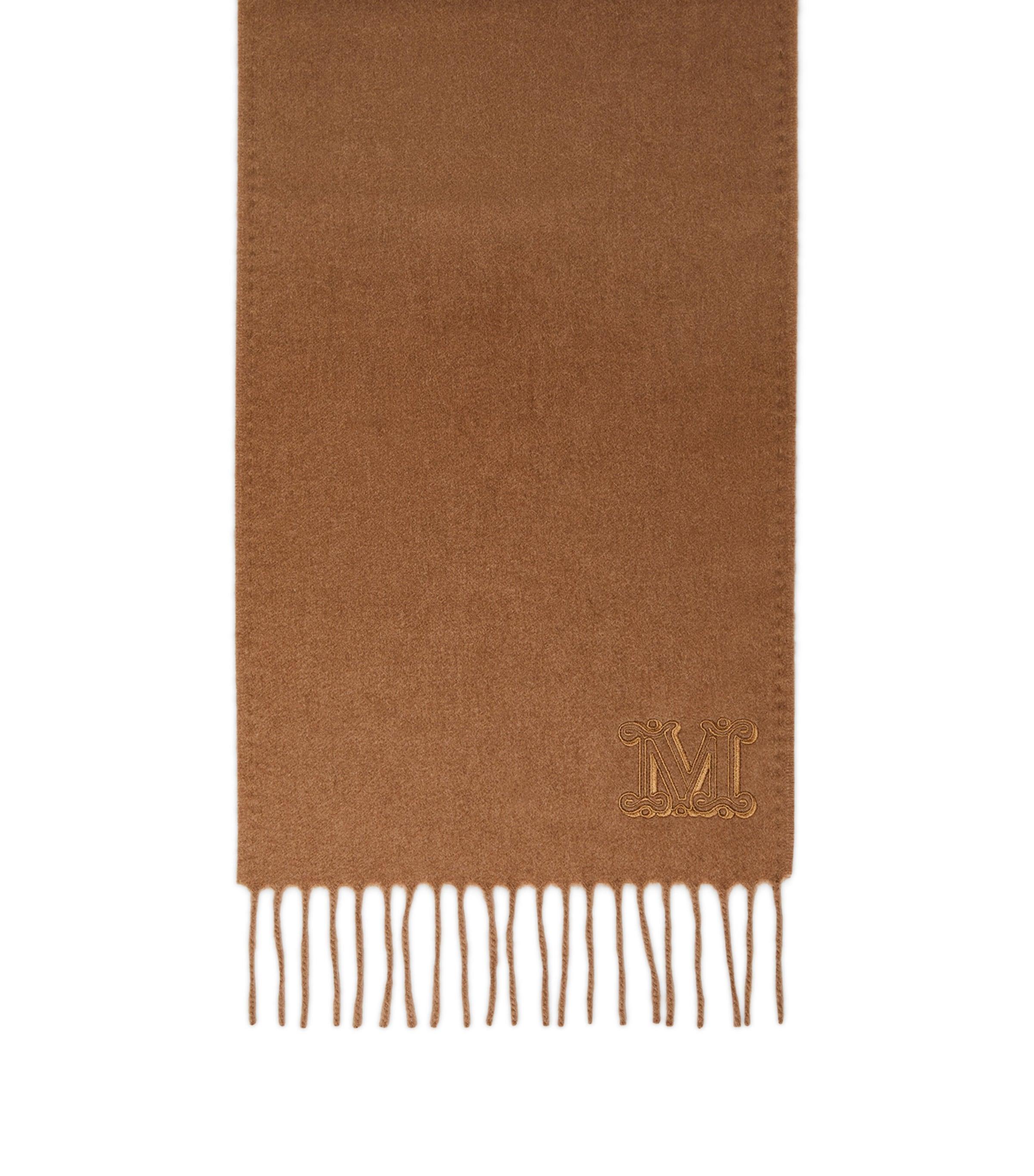 Max Mara Camel Wool Scarf by MAX MARA