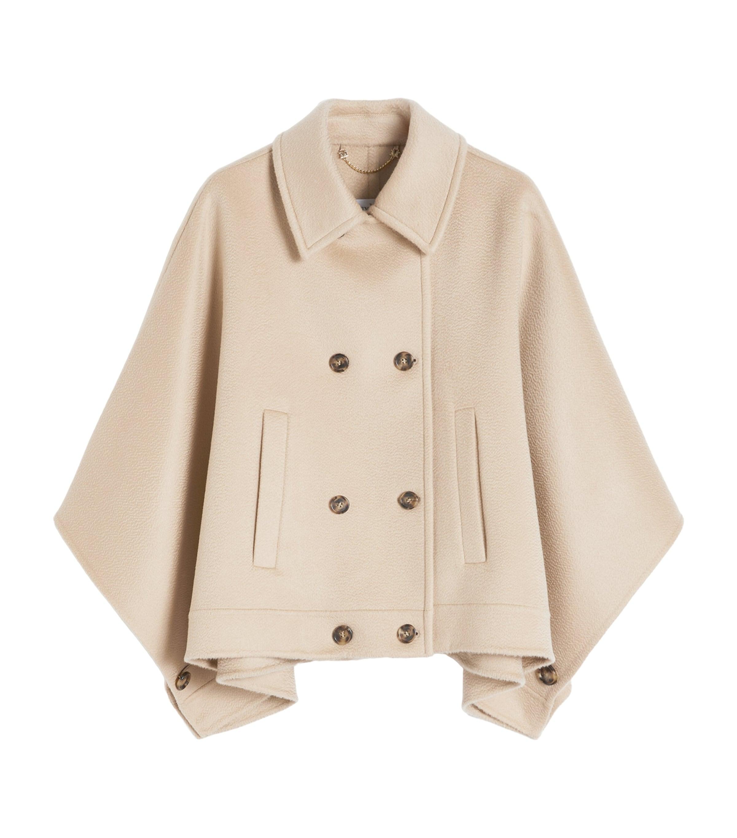 Max Mara Cashmere Double-Breasted Cape by MAX MARA