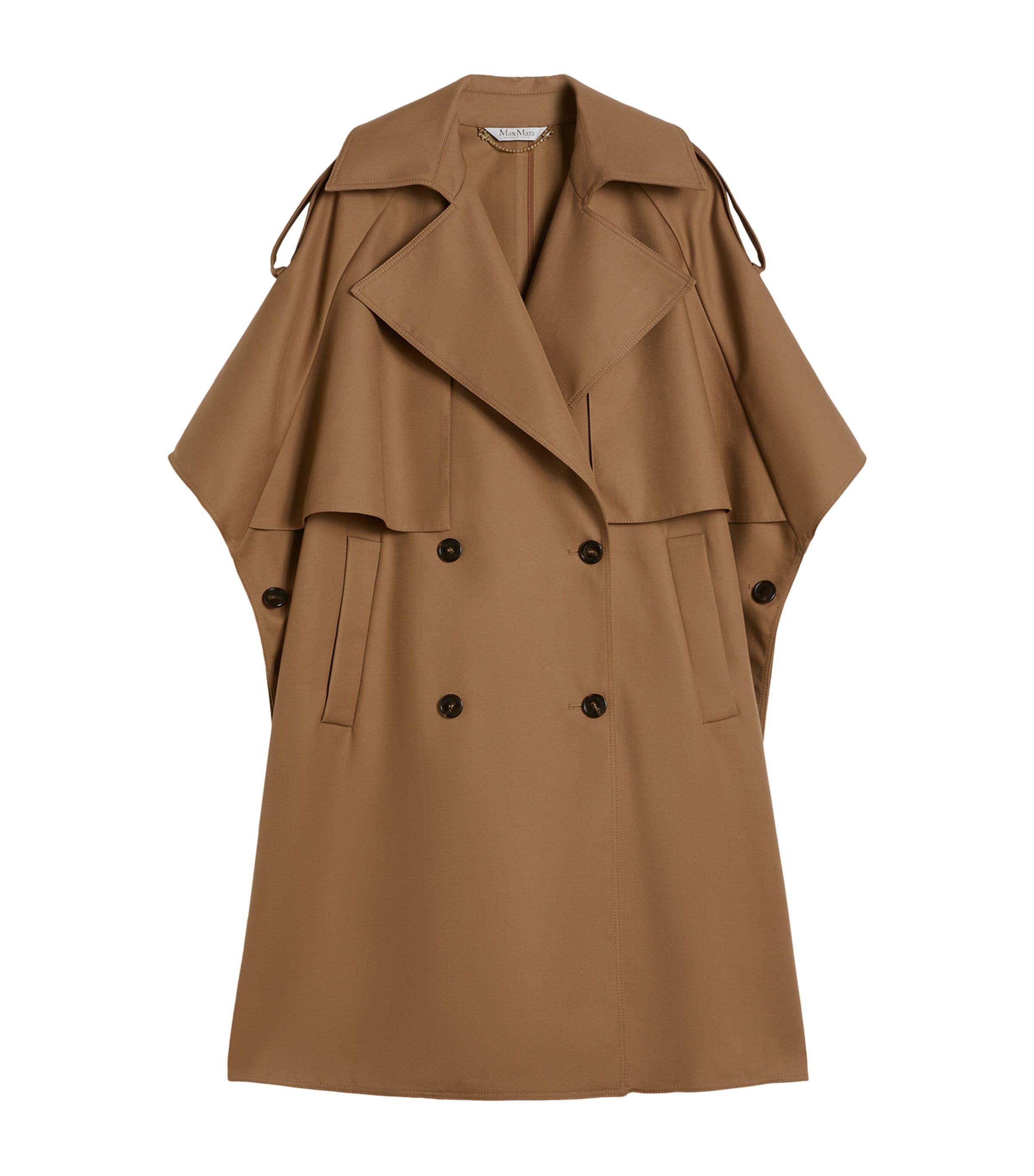 Max Mara Cashmere Double-Breasted Cape by MAX MARA