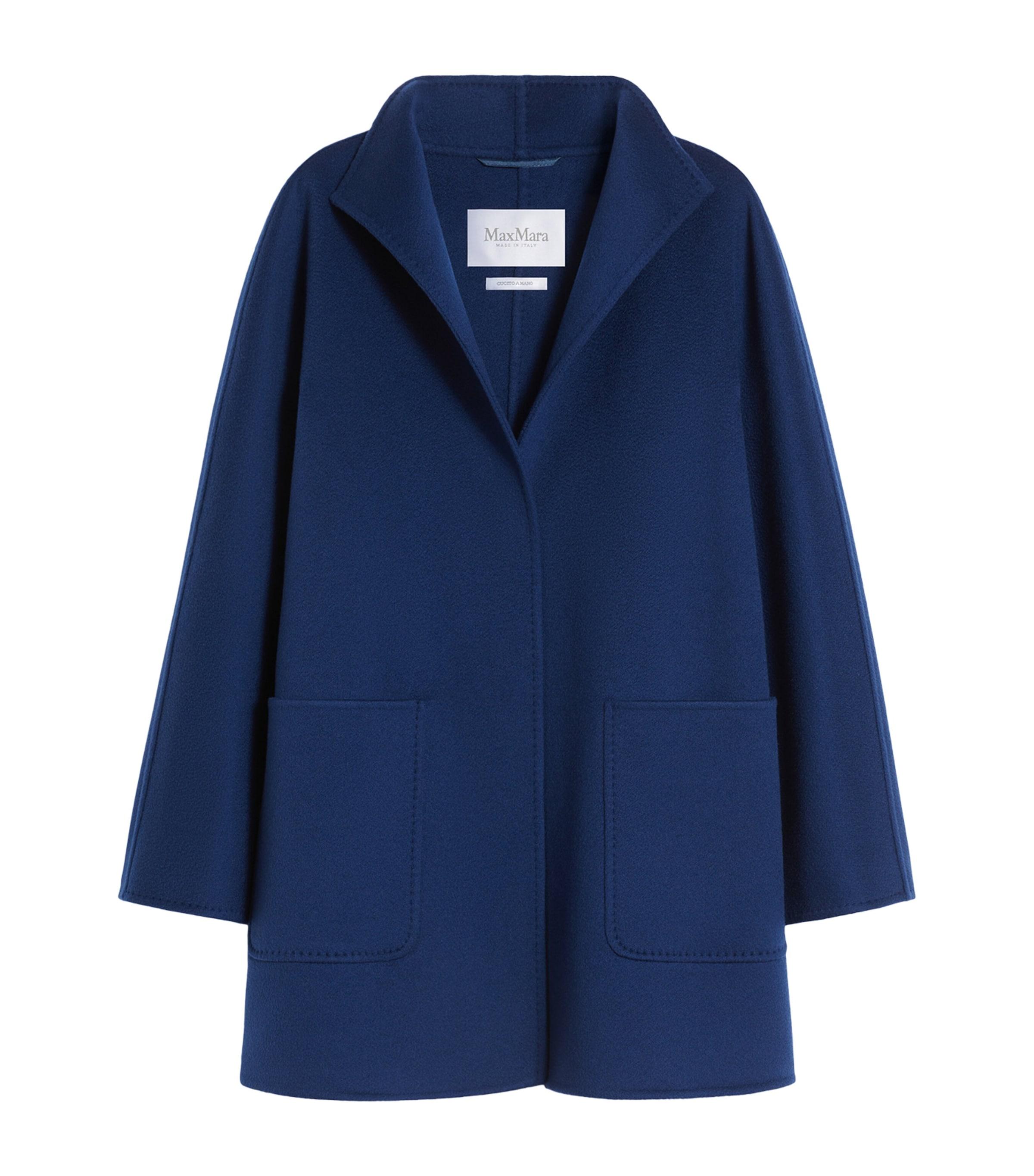 Max Mara Cashmere Funnel-Neck Coat by MAX MARA
