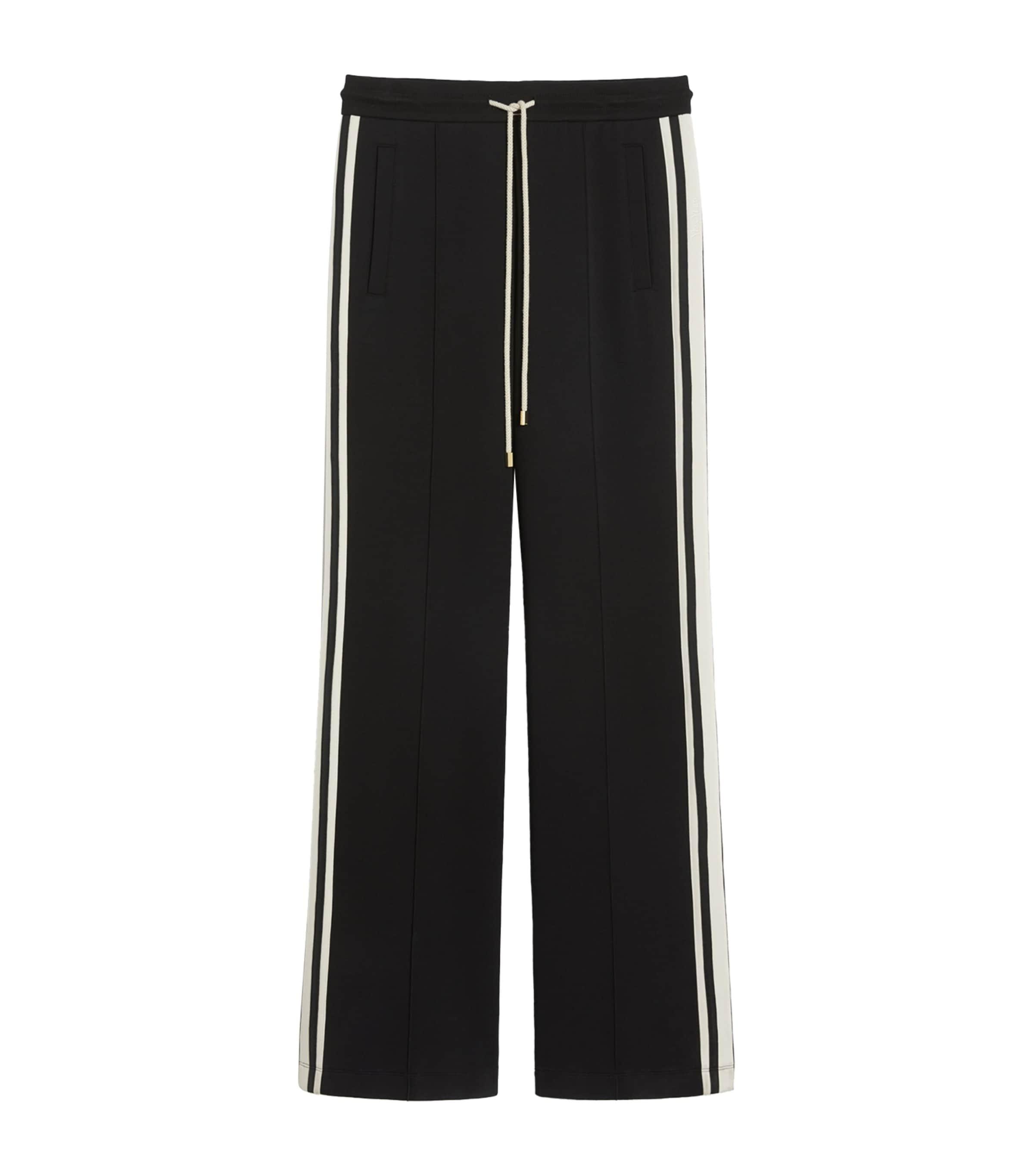 Max Mara Cotton-Blend Flared Sweatpants by MAX MARA