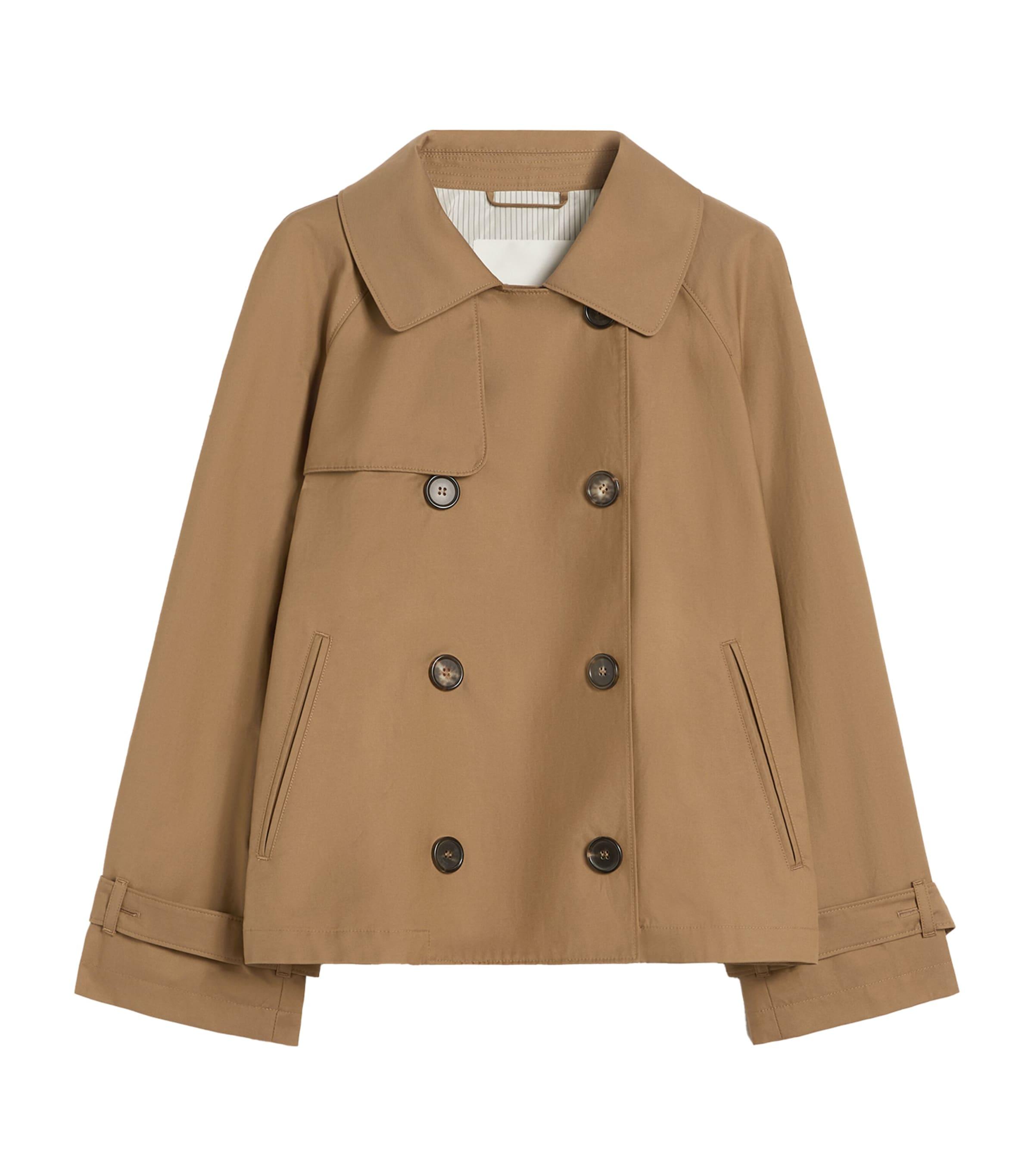 Max Mara Cotton-Blend Raincoat by MAX MARA