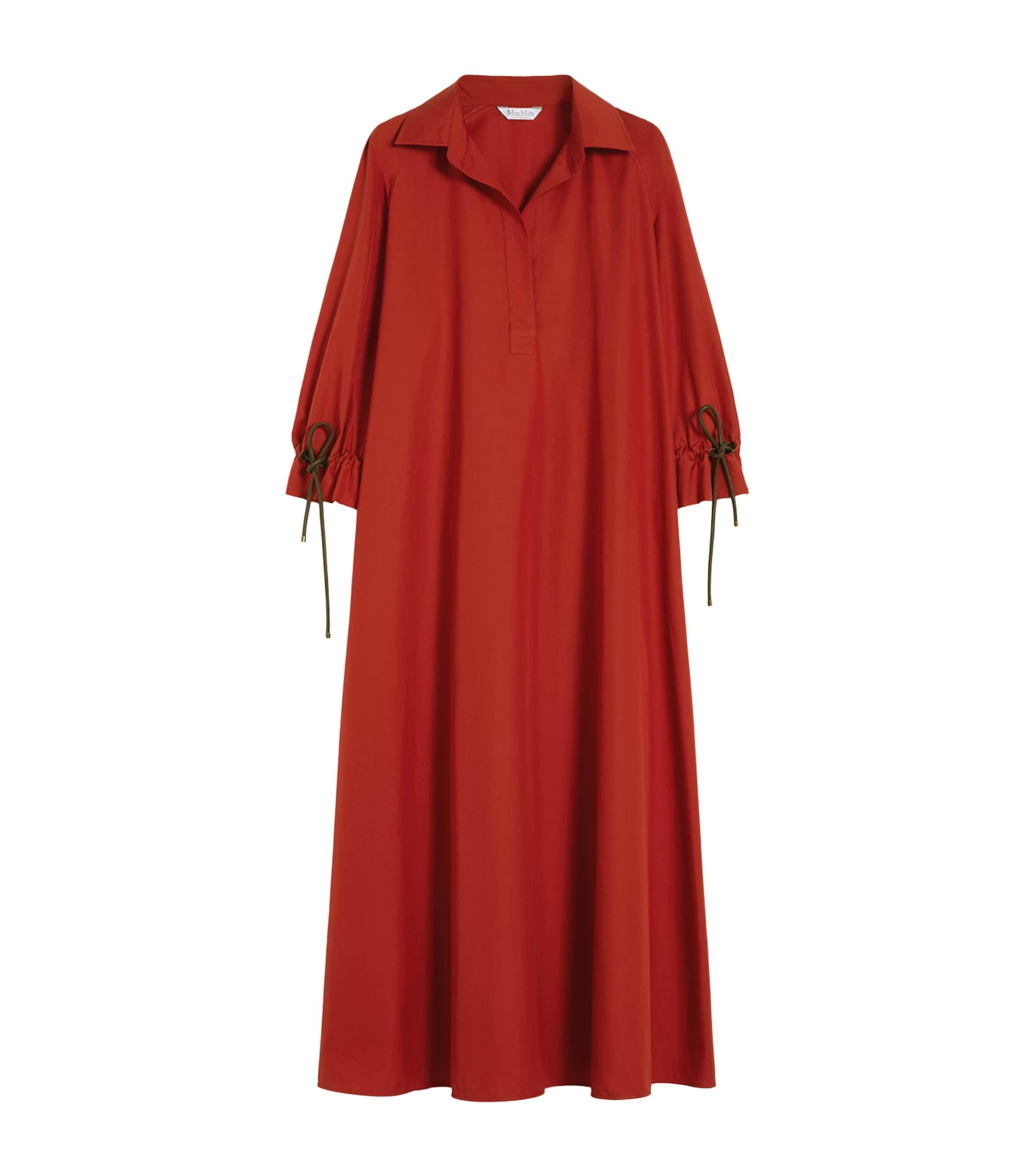 Max Mara Cotton Poplin Midi Shirt Dress by MAX MARA