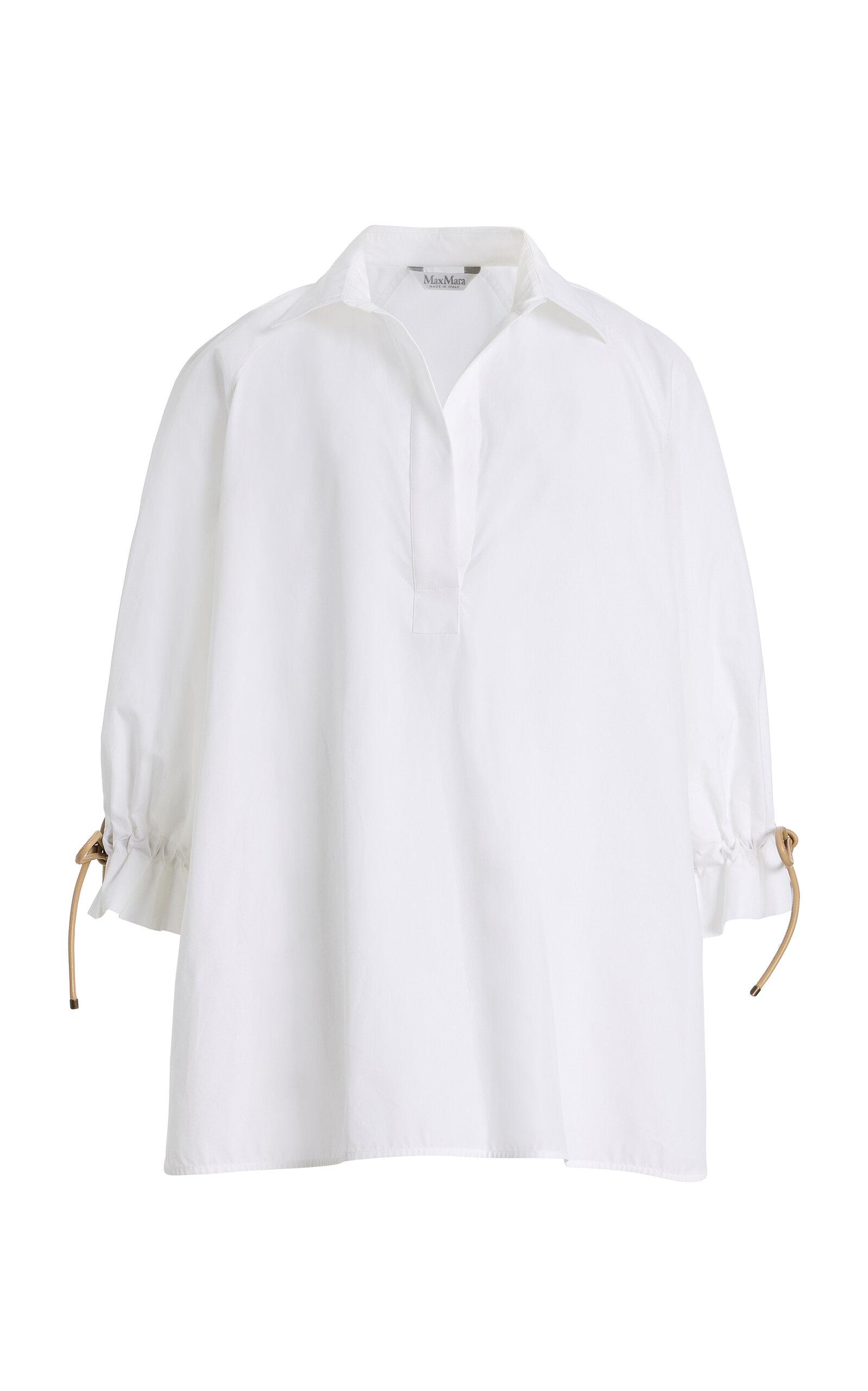 Max Mara Cotton Poplin Top - Moda Operandi by MAX MARA