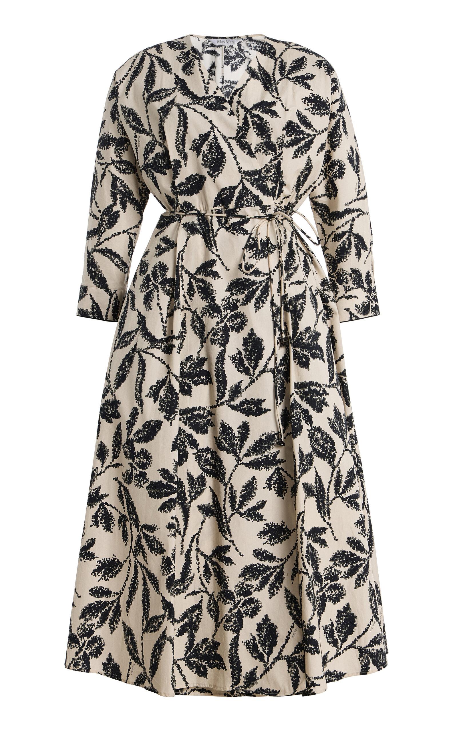 Max Mara Flared Cotton Poplin Dress - Moda Operandi by MAX MARA