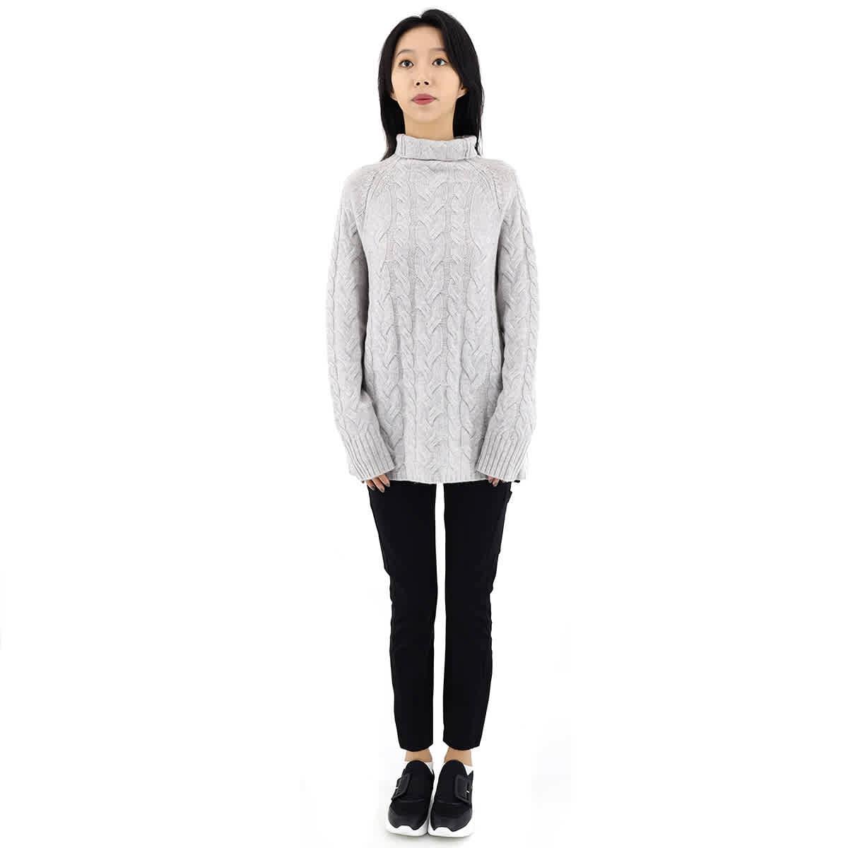 Max Mara Ladies Hazel Cable Knit Wool And Cashmere Sweater by MAX MARA ...