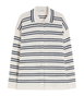 Max Mara Linen Stripe Cardigan by MAX MARA Max Mara Linen Stripe Cardigan by MAX MARA