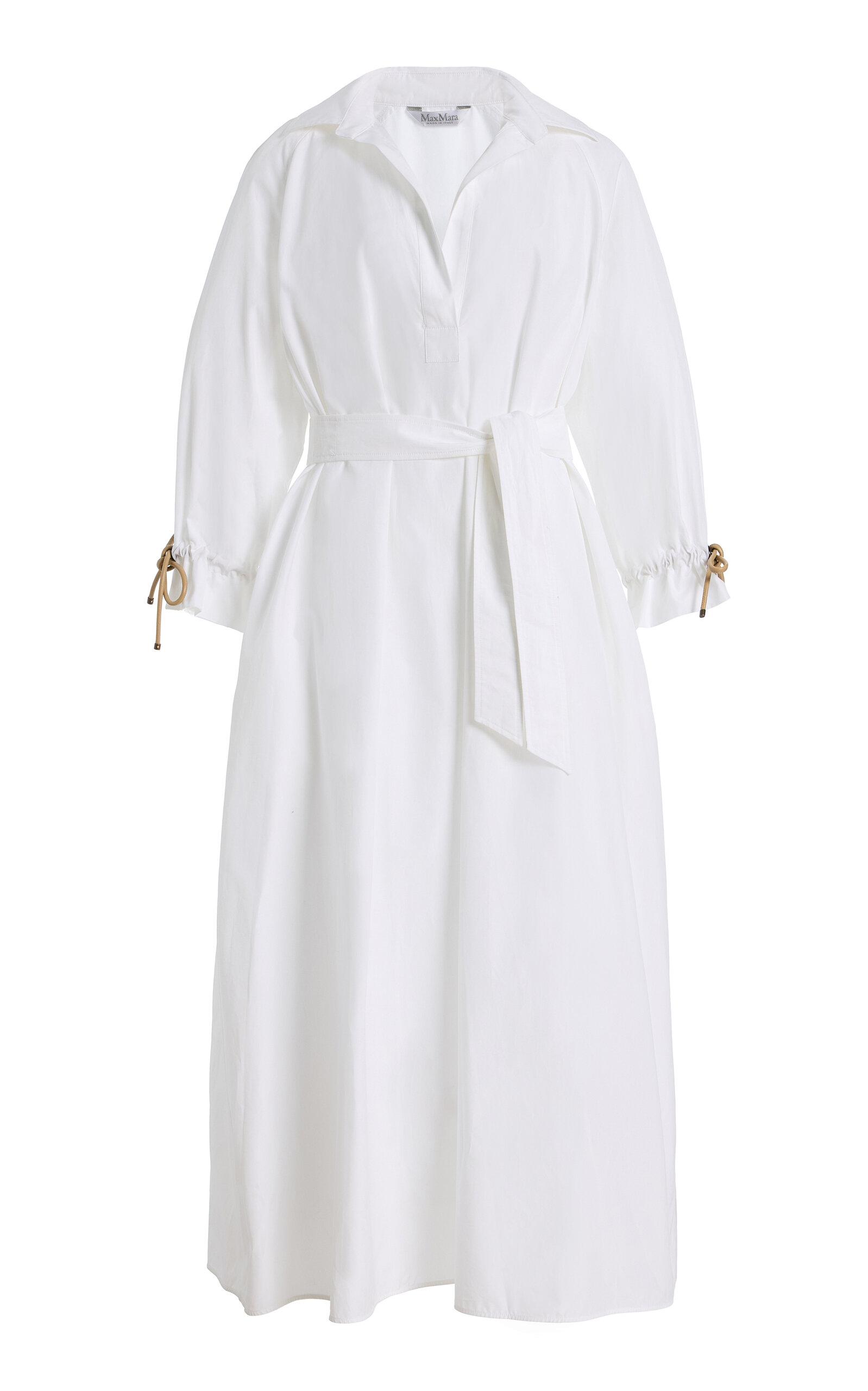 Max Mara Oversized Cotton Poplin Dress - Moda Operandi by MAX MARA