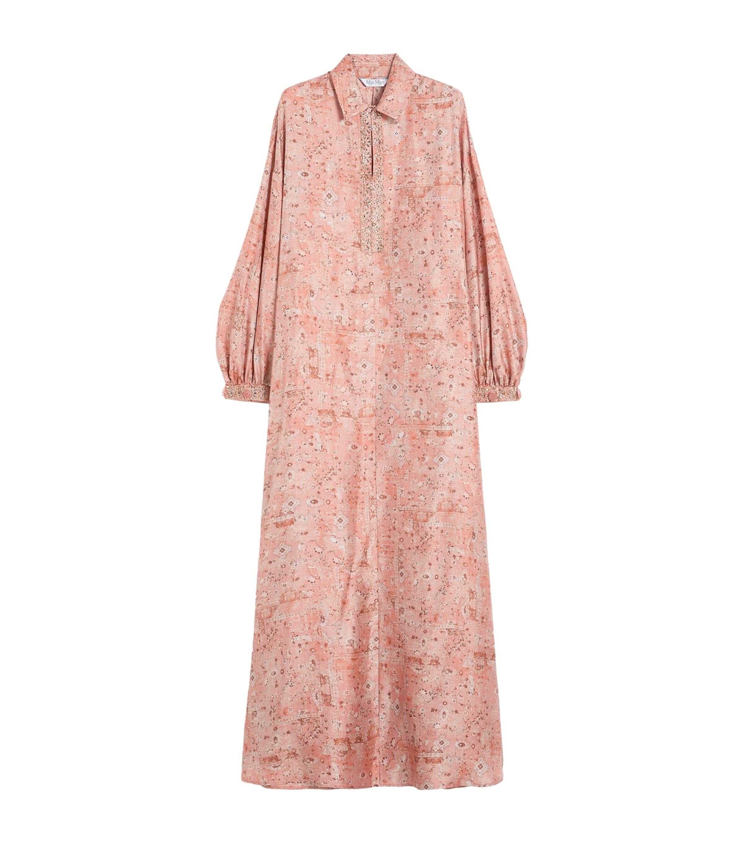 Max Mara Printed Maxi Shirt Dress by MAX MARA