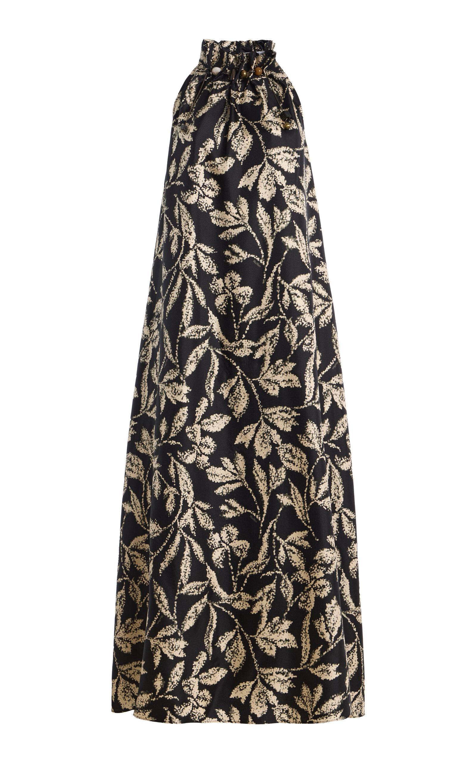 Max Mara Printed Silk Twill Dress - Moda Operandi by MAX MARA
