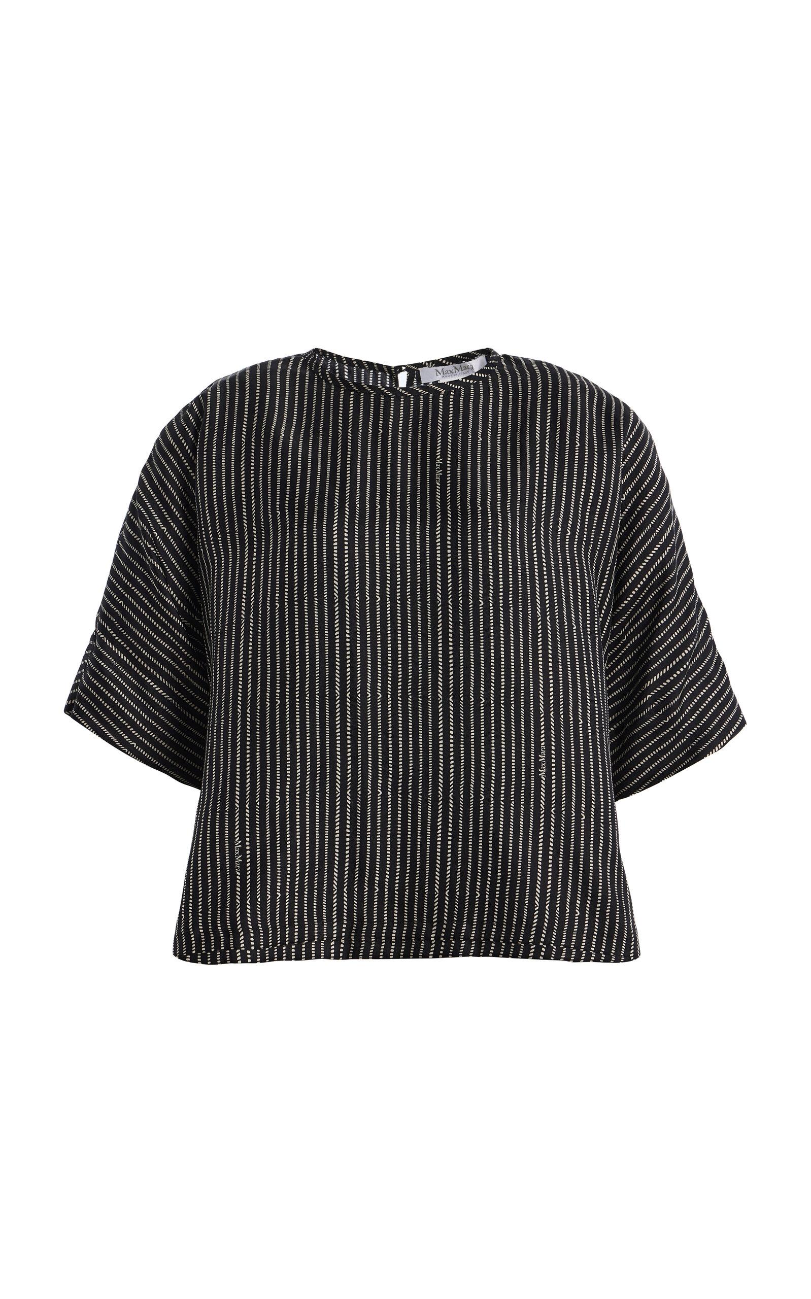 Max Mara Printed Silk Twill Top - Moda Operandi by MAX MARA