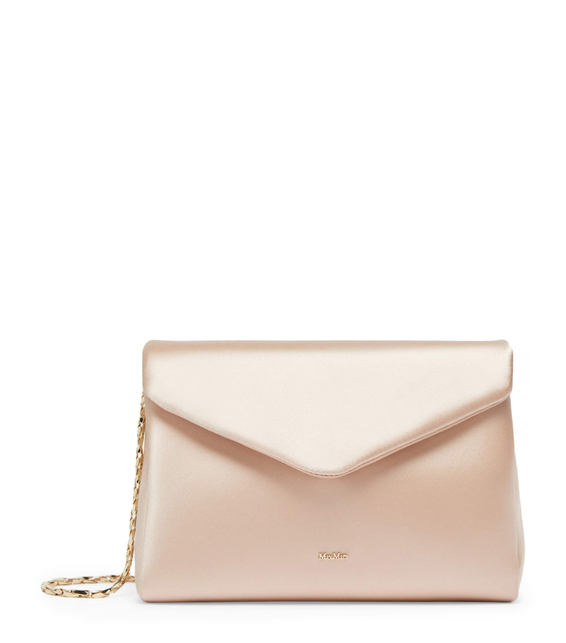 Max Mara Satin Clutch Bag by MAX MARA