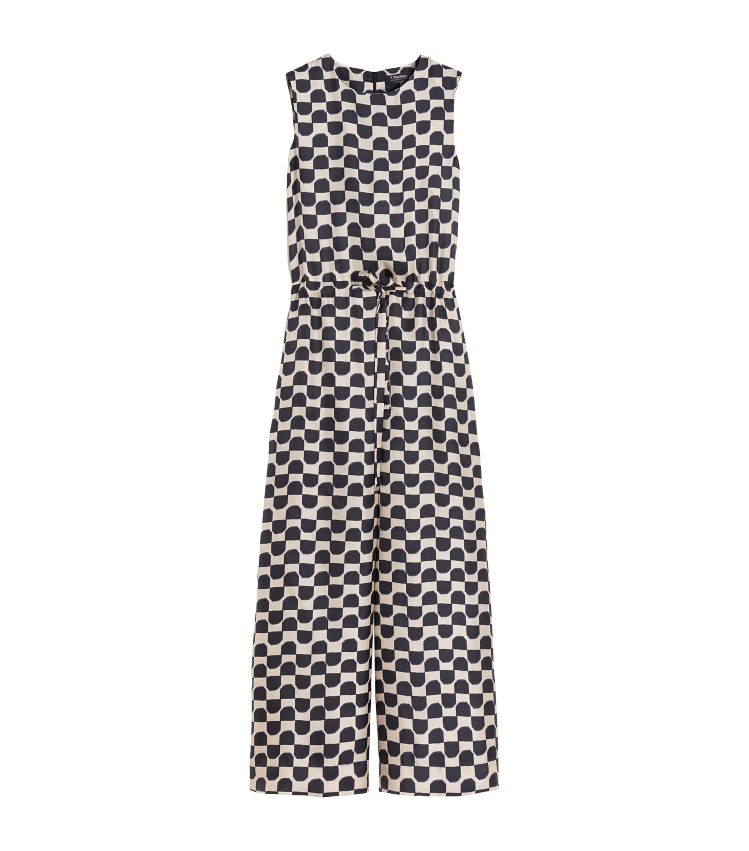 Max Mara Silk Printed Ronchi Jumpsuit by MAX MARA