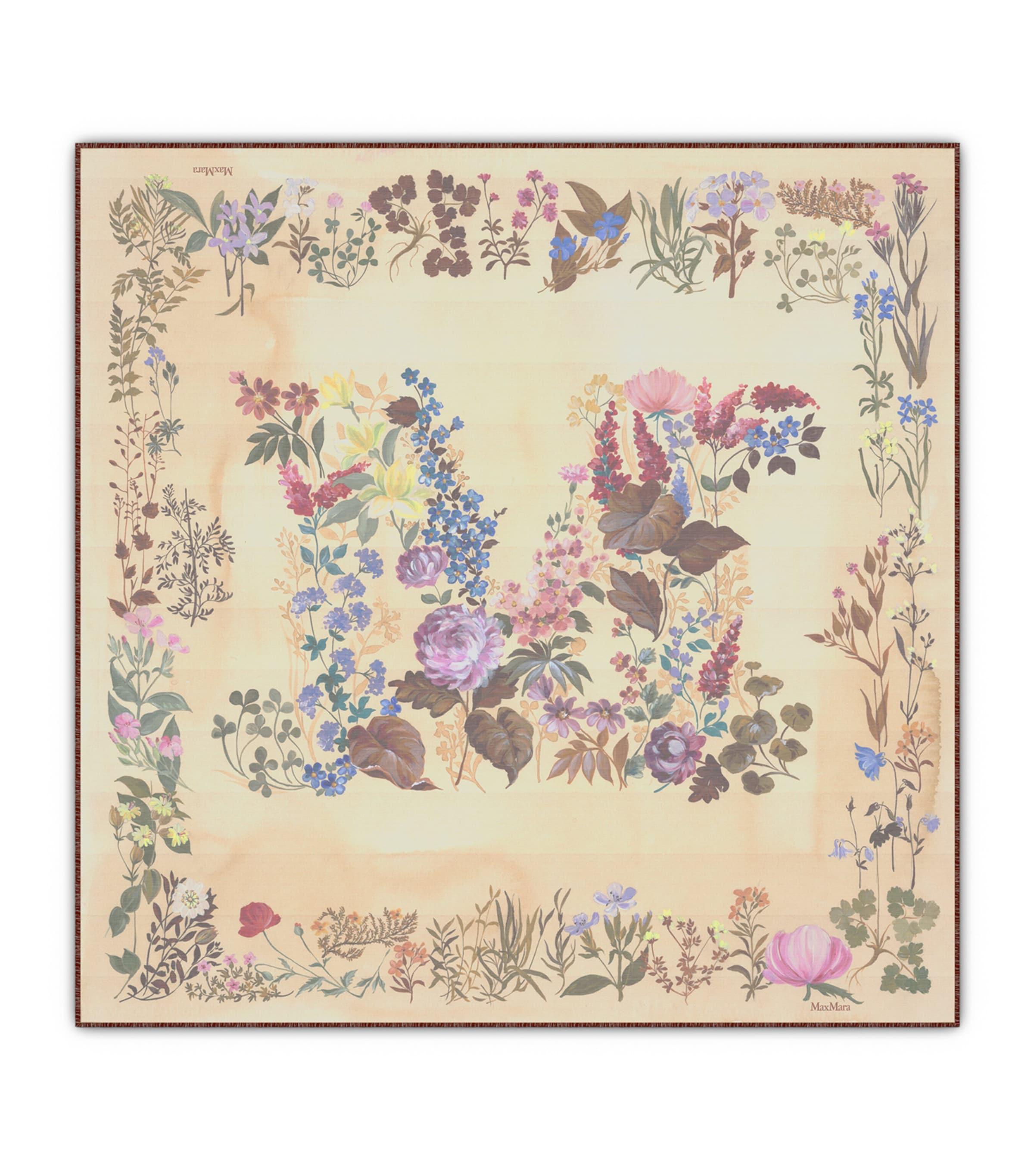 Max Mara Silk Printed Scarf by MAX MARA