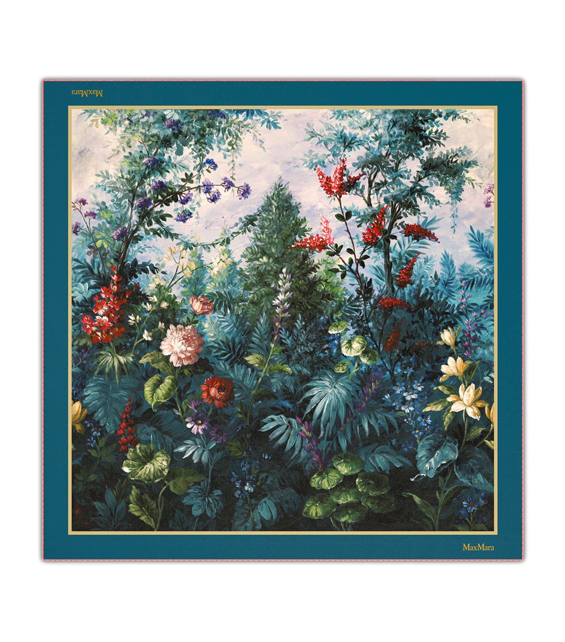 Max Mara Silk Printed Scarf by MAX MARA