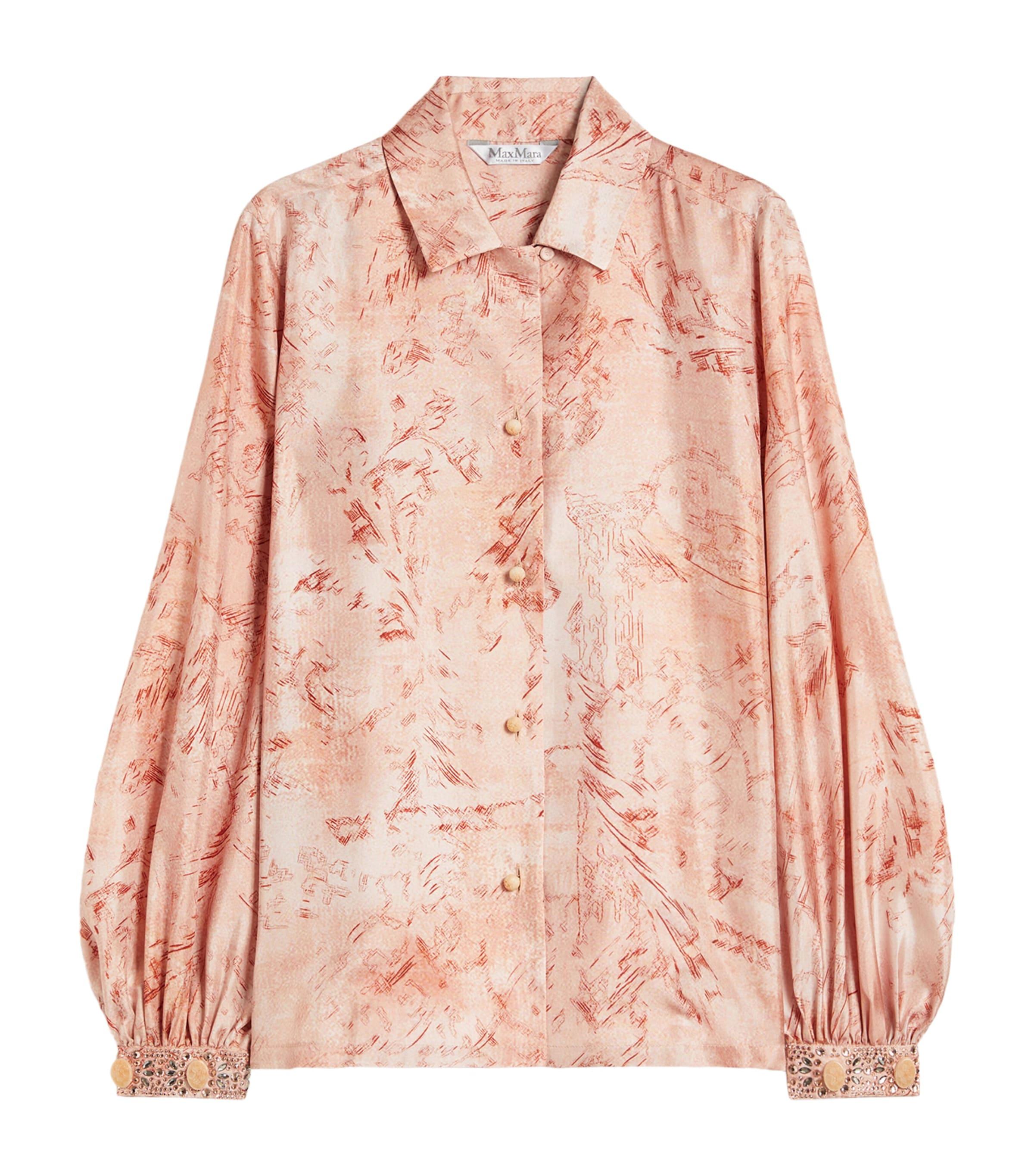 Max Mara Silk Printed Shirt by MAX MARA