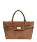Max Mara Suede Margeux Top-Handle Bag by MAX MARA Max Mara Suede Margeux Top-Handle Bag by MAX MARA