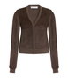 Max Mara Suede V-Neck Jacket by MAX MARA Max Mara Suede V-Neck Jacket by MAX MARA