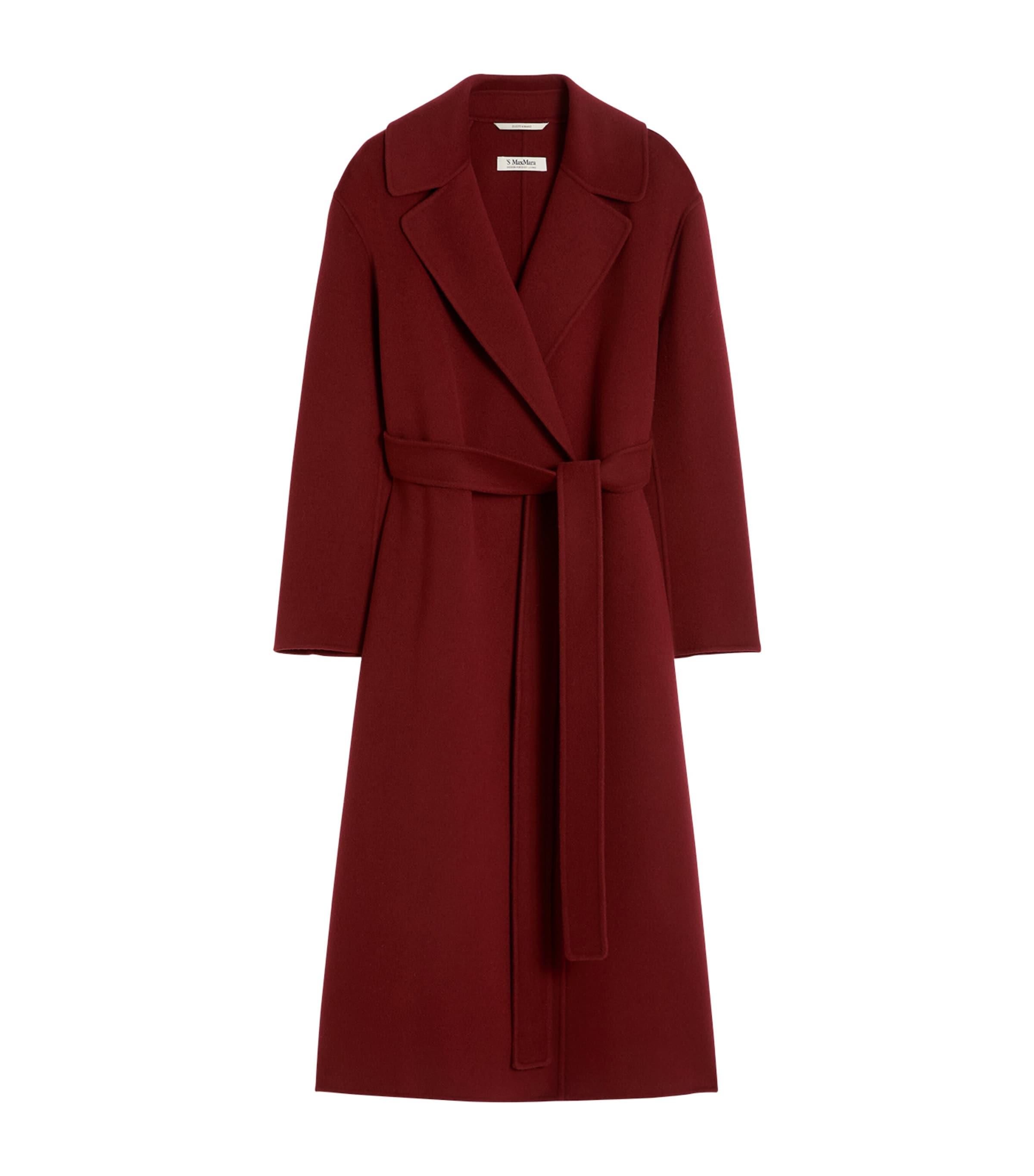 Max Mara Virgin Wool Belted Coat by MAX MARA