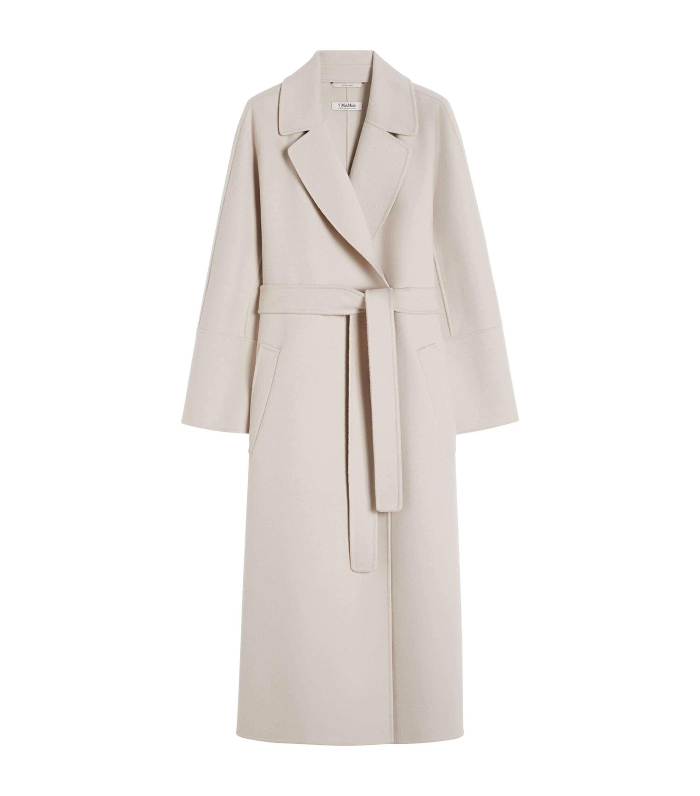 Max Mara Virgin Wool Belted Coat by MAX MARA