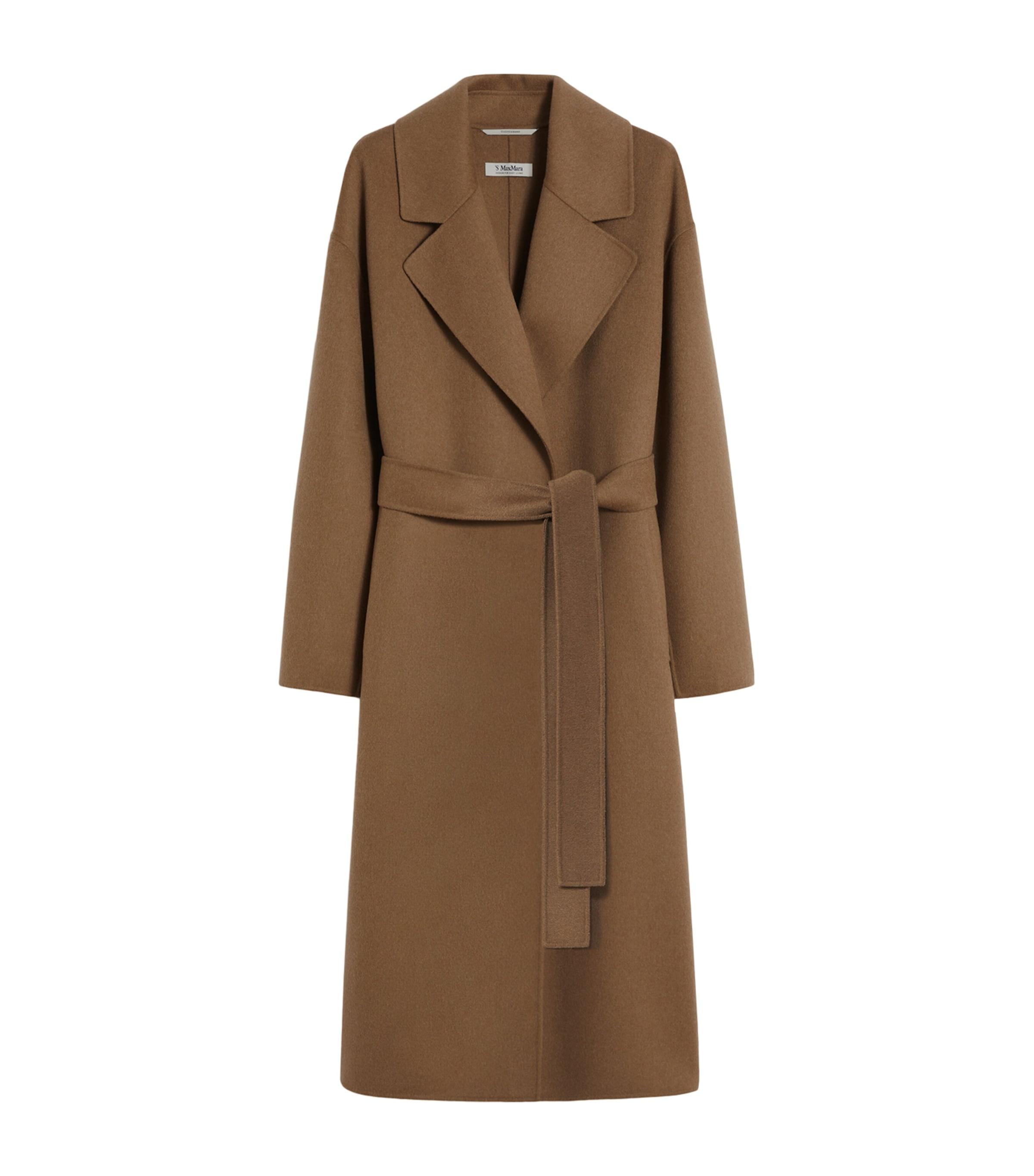 Max Mara Virgin Wool Belted Coat by MAX MARA