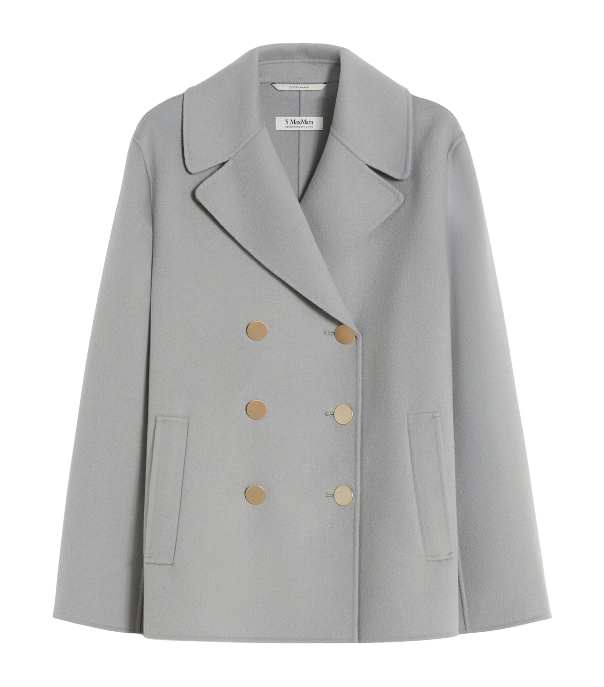 Max Mara Virgin Wool Double-Breasted Coat by MAX MARA