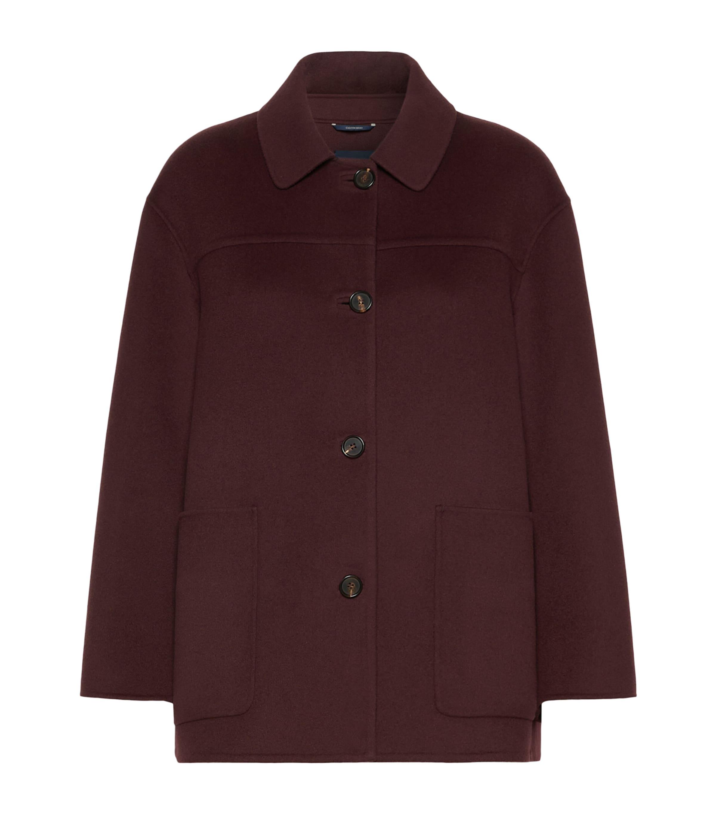 Max Mara Virgin Wool Short Coat by MAX MARA