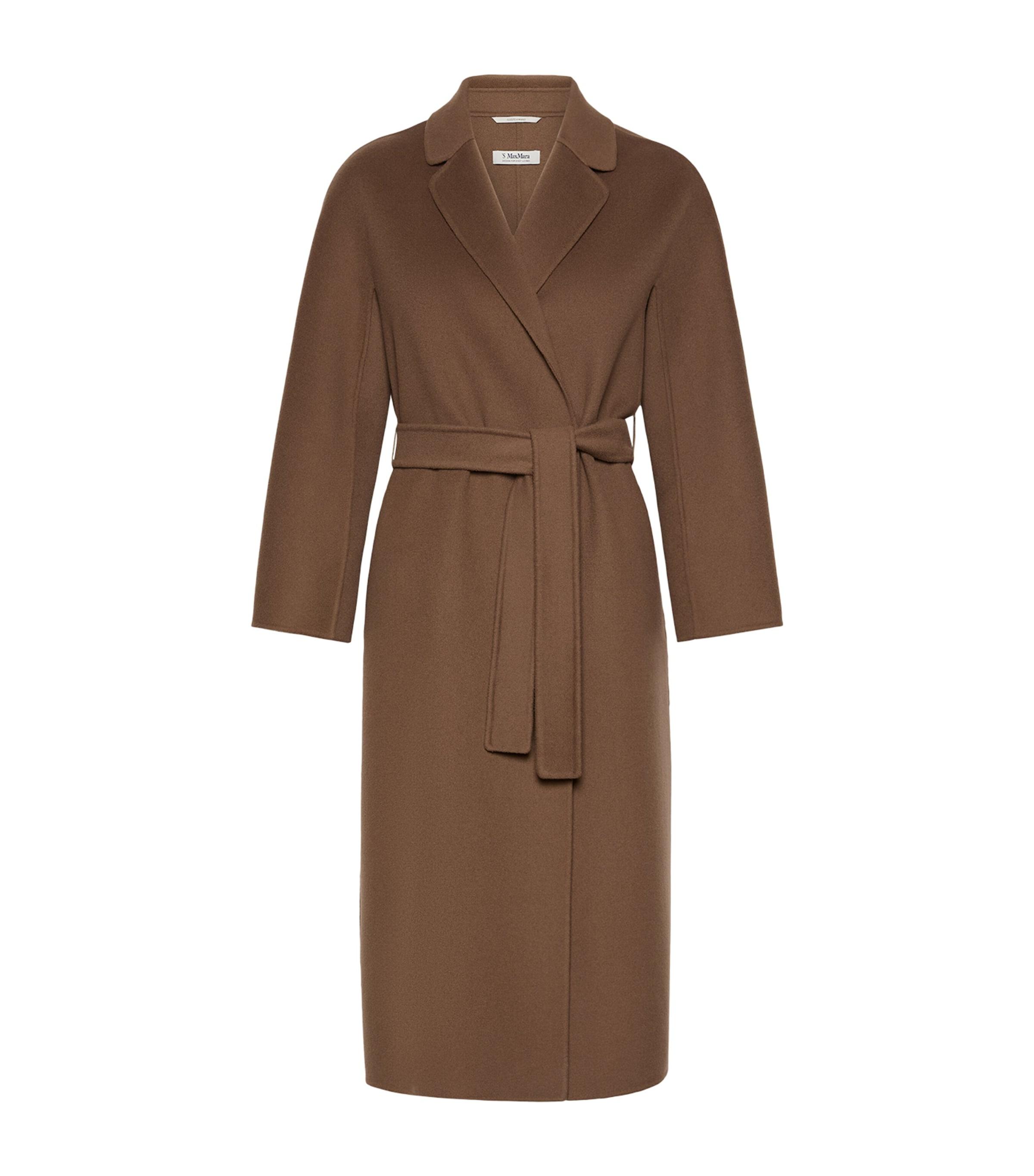 Max Mara Virgin Wool Wrap Coat by MAX MARA
