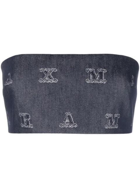 MaxMaraGram jacquard crop top by MAX MARA