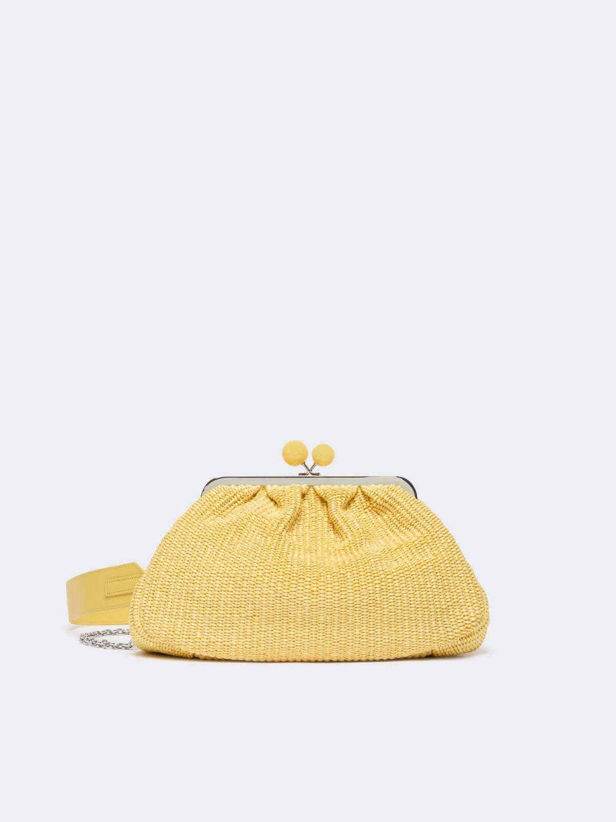 Medium raffia-effect Pasticcino bag by MAX MARA
