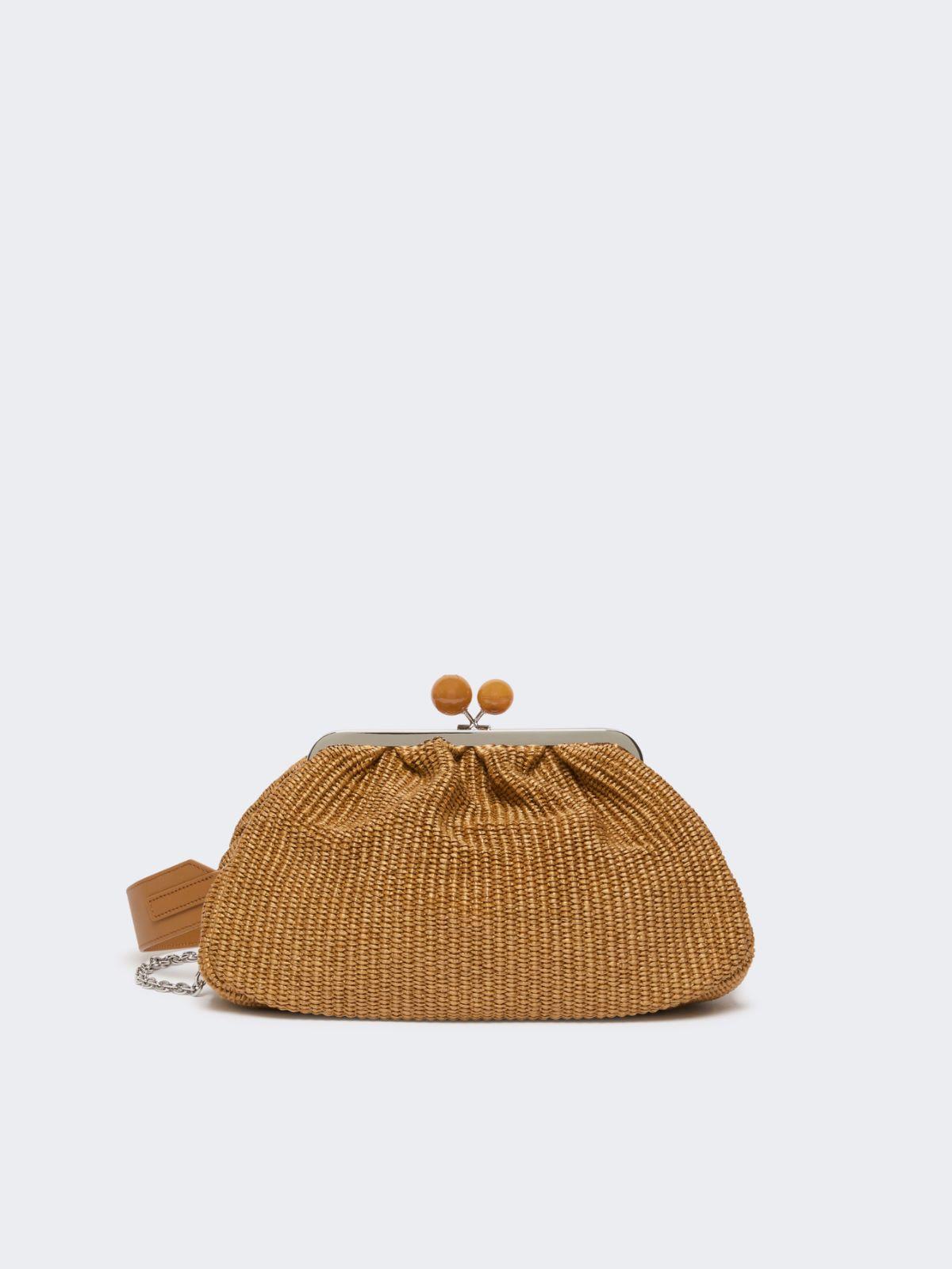 Medium raffia-effect Pasticcino bag by MAX MARA